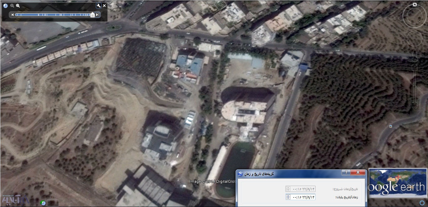 عکس هوایی 31 امرداد 93 از شهرک شهید دقایقی